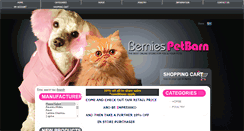 Desktop Screenshot of berniespetbarn.com.au